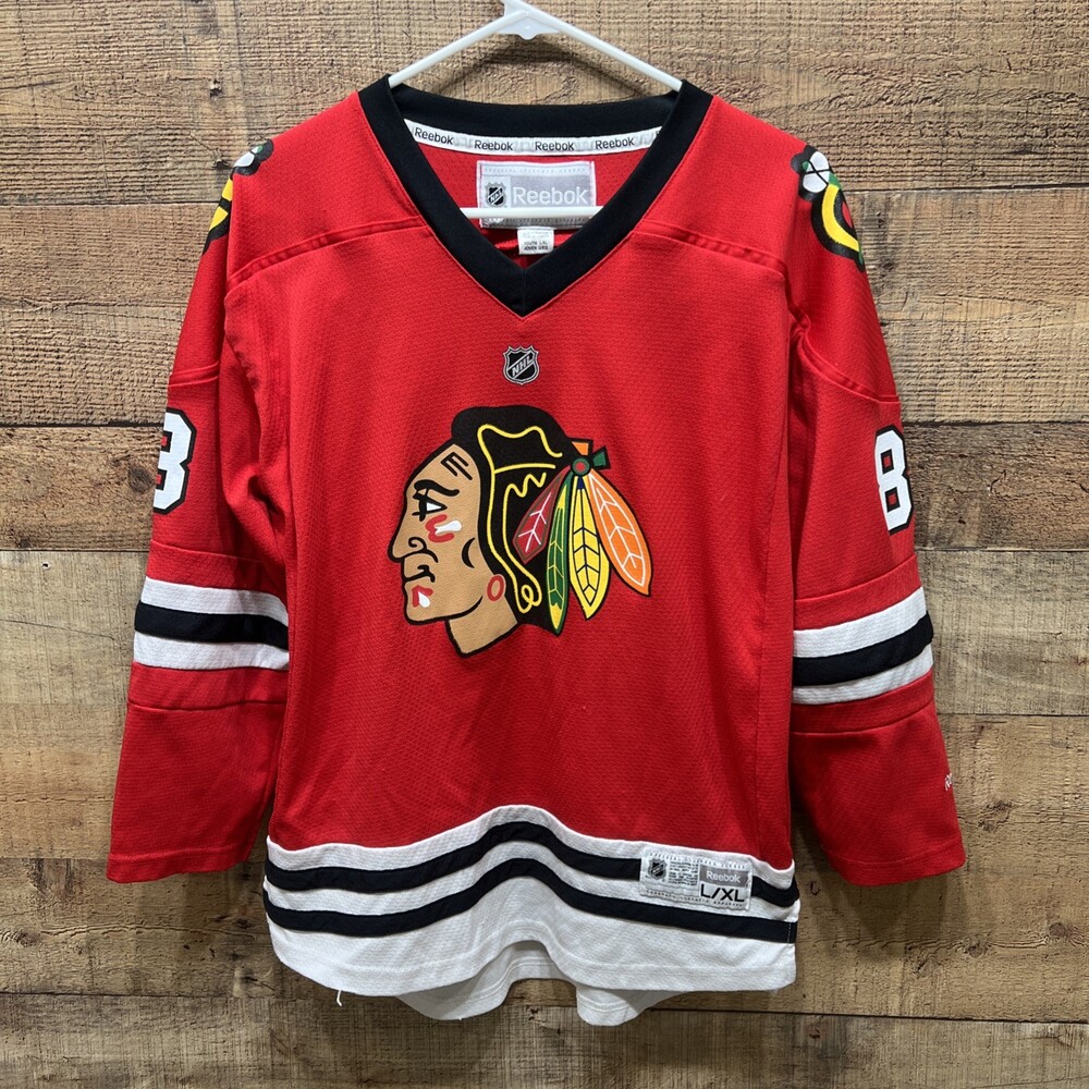 Reebok NHL Chicago Blackhawks Youth Jersey Kane #88 Size Large/XL